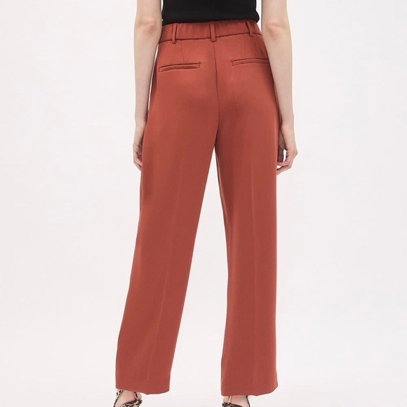 RW&CO.| Rust Wide Leg High Rise Trouser Pants Sz 2 - Picture 1 of 5